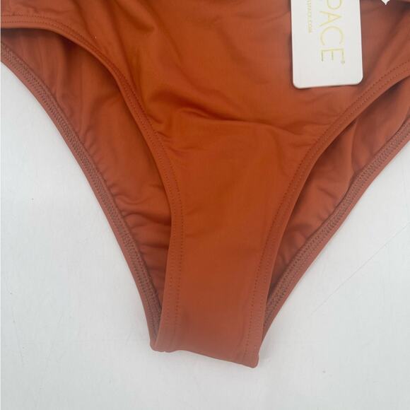 L*SPACE Bikini Bottom Lana Size Small NWT Twist High Waisted Beach Resort NWT - Picture 4 of 13